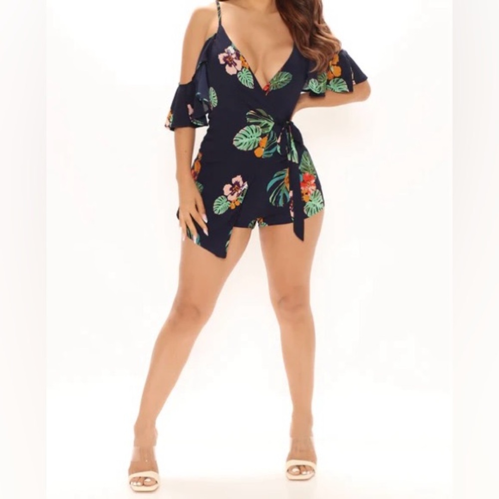 Fashion Nova Vidette Floral Romper